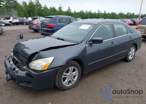 2006 Honda Accord 2.4 Ex из США, поврежденный, VIN 1HGCM56876A098931